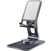 GX GARGIX Porta Cellulare Supporto da Tavolo per Smartphone Tablet Girevole 360° 3 Modelli (LE-248 Nero)