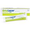 Lacer ORTOLACER Gel Dentifrico 125 ml per apparecchi ortodontici, protegge lo smalto dei denti, tripla protezione, protezione contro la carite, demineralizzazione e infiammazione delle gengive