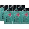 FEI FAN Maschera Per Capelli Monodose HYALUKER Ad Azione Idratante e Rinforzante. Con Acido Ialuronico e Cheratina Vegetale 25ml (6 Unità)