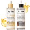 OALYGEI Velora Siero Coreano Esfoliante al Riso,Velora Siero Coreano Punti Neri Rimozione, Ridurre i Pori e Idratare Profondamente per Tutti i Tipi di Pelle 80ml*2Pack