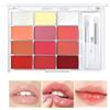 higyee Palette Di Rossetti Lip Gloss - Palette Di Lucidalabbra Da 12 Colori Per Donna | Palette Per Il Trucco Del Rossetto Idratante Lucidalabbra Idratante Colorato Portatili Da Donna (02)