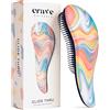 Crave Naturals Spazzola districante Glide Thru per capelli ricci, lisci, bagnati o asciutti, spazzola districante delicata per adulti, bambini e bambini, accessori per capelli da donna, 7,5 x 3 cm