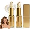 Generico Rossetto Termoattivo Con Cambio Di Colore PH - 24 Ore Di Tenuta,Balsamo Per Labbra A Foglia D'oro, 𝗥𝗼𝘀𝘀𝗲𝘁𝘁𝗼 Che Cambia Colore,Rossetto impermeabile a lunga durata donne (2 pezzo)
