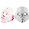 Lalano'S Cosmetics Elite Lady Lalano'S Cosmetics - Maschera viso a LED, 7 colori, anti-invecchiamento, acne e rassodamento della pelle, terapia della luce con EMS e radiofrequenza, 112 LED, ricaricabile, certificato CE, per uomo e