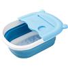 perfk Vaschetta per piedi pieghevole Vaschetta per immersione pieghevole per piedi Massaggio portatile per piedi Pedicure Pediluvio SPA Vasca per piedi, blu