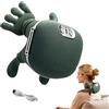 Carziyer Massaggiatore riscaldante bionico, collo riscaldante, massaggio Shiatsu 4D a 3 velocità, 2 livelli di calore (40°C/45°C), portatile e ricaricabile USB, per casa, ufficio, viaggi, rilassa i muscoli