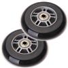 Generic Ruota Anteriore da 4 Pollici per Sedia a Rotelle, Ruota di Ricambio per Sedia a Rotelle Sportiva, Pneumatico Solido Non Gonfiabile, con Cuscinetto da 5/16 (8 mm) (1 Set di 2)