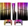 LNMLRBXEXZ Compatibile Con Adesivi Skin Per PS5 Slim Skin Disc Edition & Per Digital Console Controller Vinyl Cover Skins Wraps Scratch Resistant Compatible 30852 Avvolgimento(Disc Version)