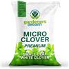 GardenersDream 5kg di Semi di Trifoglio Bianco Nano Eco-Sostenibile, Resistente alla Siccità per Prato