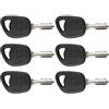 BE-TOOL Confezione da 6 chiavi di accensione GY20680 per tosaerba, chiavi di accensione GY20680 di ricambio compatibili con trattori Jo-hn Deere 102 115 125 135 145 155C 190C Compatibile con Toro