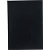 Fabriano Ecoqua Plus - Quaderno rilegato con colla, 14,7 x 21,1 cm, formato A5, a righe, colore: Nero