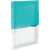 Kokuyo Campus - Raccoglitore a 2 anelli, formato A4, 2 fori, fino a 100 fogli, colore: azzurro (RU-PP158LB)