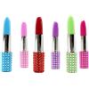 MEZOKUCEL 6 Pezzi Penna a Sfera Per Rossetto Penna Segno Rossetto Per Firmare Diamante (colore)