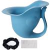 Ihaapsi Vasino per neonato: la soluzione senza pannolini per la comunicazione eliminazione interna ed esterna; design a pesce carino (blu)