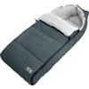 KIDIZ® copertina copertina per neonati copertina invernale ovetto con cerniera coperta per bambino lavabile per passeggino chiudibile sulla testiera, dotata di tasca adatta grigio denim