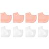 TADAE 4 Pairs Heel Guard Gel Heel Protector Cushion Sollievo dal dolore del piede di caviglia dal fascite plantare Sperone del tallone Cracked