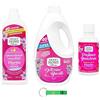 Beni Culinari Sweet Home Fiorito Kit Test - Ammorbidente concentrato + Detersivo + Profumo / 3 Articoli della stessa fragranza + Beni Culinari Portachiavi Gratis