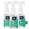 CAMP Fire Clean - Pulitore Vetri Camini e Stufe Decarbonizzante, Detergente Termocamini Utilizzabile su Vetroceramica e Mattoncini, Elimina Fuliggine e Annerimenti Senza Aloni - 3x750ml, Made in Italy