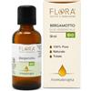 FLORA Olio Essenziale Bergamotto BIO‑CODEX 50 ml - 100 % Puro da Citrus bergamia, Spremitura a Freddo, Bergaptene Controlled, Profumo Agrumato Rilassante & Deodorante, Uso Alimentare, Diffusore