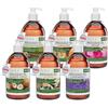 Kitama MyThaiMassage Massage Oil Aroma Set 6 x 500ml - profumi essenziali gelsomino, rosa, arancia, lavanda, citronella, cocose
