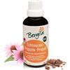Bergila Estratto idroalcolico di echinacea e propoli 50 ml bio - tintura madre - 100% naturale di materia prima biologica - qualità controllata e certificata