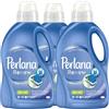 Perlana Renew Sport Detersivo Liquido per Bucato e Lavatrice Cura Attiva Elimina i Cattivi Odori per Capi Tecnici Tessuti Sportivi 24 Lavaggi - 3 Flaconi da 1,44L