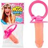realGOOS Mega ciuccio con pisello sexy per la sposa alla festa hot di addio al nubilato celibato gadget per adulti 18+