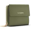 Lazarotti Lz Lazarotti Pelle portafoglio Bologna Leather Wallet With 8 Card Slots Olive oliva