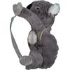A2Z 4 Kids A2Z - Zaino con personaggi animalier 3D, con cinghie regolabili e maniglia per il trasporto, per ragazzi e ragazze, leggero, resistente e confortevole, zaino da viaggio con panda, unicorno e altro