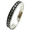 Empress Jewelry Anello in argento 4mm solido 925 R001946 Empressjewellery