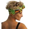 Handmade Fascia capelli BANDANASARTE con ferretto modellabile,100% cotone pregiato