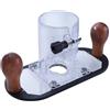 Generic Base per fresa - Base fresatrice per trimmer 22 x 11 cm, supporti antivibrazione | Accessorio per utensili elettrici con facilità, fresa per legno per mobili 'armadio Utenti aziendali Amanti