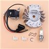 CVFDCCD Misura for STIHL MS180 MS170 MS 180 170 017 018 Motosega Volano Bobina di accensione Magneto Wire Spark Plug Kit