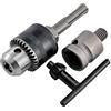 KATUR - Adattatore convertitore per mandrino con attacco SDS a cambio rapido da 10 mm, per convertitore di martello, 1,5 - 10 mm e diametro foro 9,5 mm (SDS 10 mm)