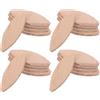 DIYEAH 100 Pezzi Tasselli Piatti in Legno di Faggio per Giunzione Precisa e Assemblaggio Pannelli Beige per Lavorazioni di Falegnameria e Costruzione