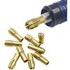Cloudpower Kit di 10 pinze per trapano per mini smerigliatrice elettrica mandrino che supporta punte precise per adattarsi tra 0,5 mm e 3,2 mm e diametro esterno 4,8 mm