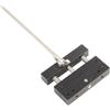 Aolidsive Morsetto per Tavola di Saldatura, Strumento per Stazione di Saldatura in Lega di Alluminio con Bracci Regolabili per Progetti PCB Fai da Te, Lunghezza Base 8 Cm, Lunghezza Braccio 20 Cm