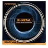 POWERTEC Lame per sega a nastro bimetalliche da 93-1/2 pollici, 1,27 cm x 14 TPI, per sega a nastro per metalli Wen, Delta, Grizzly, Rikon, Craftsman, Jet, Shop Fox & Ridgid per la lavorazione del