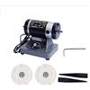 DMETE Panca Tornio Polisher Desktop Ploth Sweat Ruota Macchina regolabile Speed Gioielli Rettificatrice Piccolo smerigliatrice for il processo di gioielli Laboratori per famiglie(KIT4)