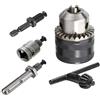 HXSMOZ 1 convertitore da 1,5-13 mm, 1/2, chiave 20UNF, mandrino for trapano, adattatore a cambio rapido, chiave a percussione SDS da 1/4, punta for biella esagonale(Chuck Adapters Set)