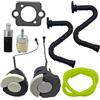 UYTGFO Adatto for Stihl MS271 MS291 MS261 MS 261 271 291 Motosega Tubo benzina Tubo flessibile Set Parte di ricambio Tappo olio carburante Kit filtro linea