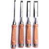 WYRMB 1PC/4PCS 6mm 12mm 19mm 25mm sgorbie per intagliare il legno macchina scalpelli piatti acciaio al cromo vanadio scalpelli per la lavorazione del legno strumento mano fai da te (1PC 6mm)