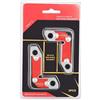 LIYJTK Porta forte del magnete di saldatura per materiali in metallo 2 pcs all'interno del morsetto di saldatura esterno 30 60 90 gradi