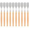 Abaodam Kit 10 Pezzi Spatole per Pittura in Plastica Design Ergonomico, Raschietti per Vernice per Miscelare Colori e Uso Artistico Semplice e Pratico