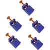Artibetter 5 Pezzi Kit Morsa Da Banco Per Fissaggio Di Taglio Di Guarnizioni Mini Morsetti Morsetti Piccoli Regolabili Per Lavorazione Del Legno Mini Morsetto Piatto Morsa Da Scrivania