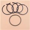 DORFEY Fasce elastiche del pistone da 35 mm adatte for decespugliatore h0-n-d-a GX25 GX25N G25T GX25NT 25CC con motore a benzina