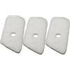 DORFEY 3 pezzi di filtro dell'aria for H-u-s-q=v-a-r-n-a 128C 128CD 128L 128R 128LD 128LDX 128DJX tosaerba utensili da giardino sostituire 530150253