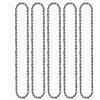 DORFEY Lama for motosega a gas da 16 64 DL, passo 0,325, denti guida 0,058, taglienti arrotondati, seghe for il taglio del legno(5pcs 16-inch Chain)
