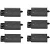 Entatial Ink Head Damper, Inkjet Damper 6Pcs Facile installazione per stampante Xp600(Interfaccia filettata)