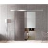 Aqua Roy The Shower BOSS Porta Scorrevole in vetro 90x215 cm (60/80/90 cm) 8 mm, vetro Bronzo, kit hardware complete (90x215 cm)
